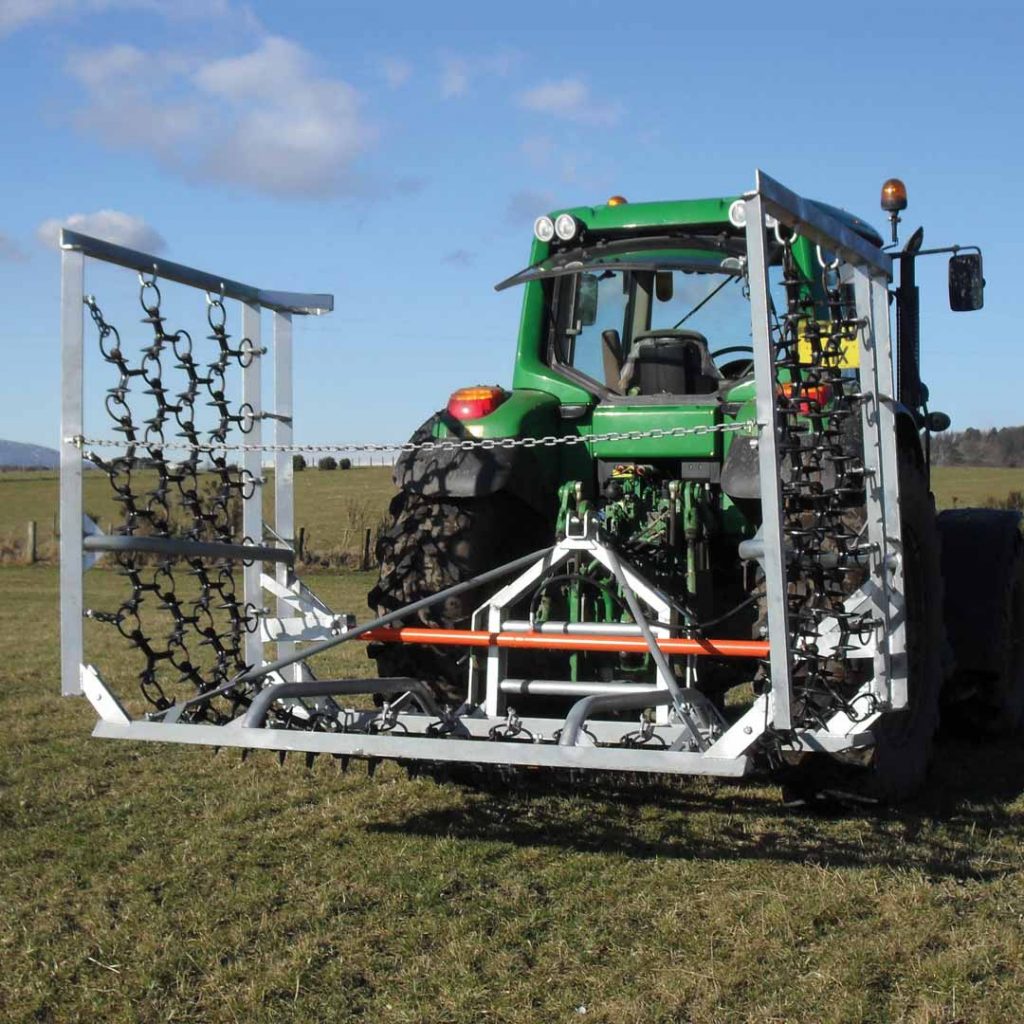 Grass Harrows, Tined weeders & Slitters E Bowden & Sons